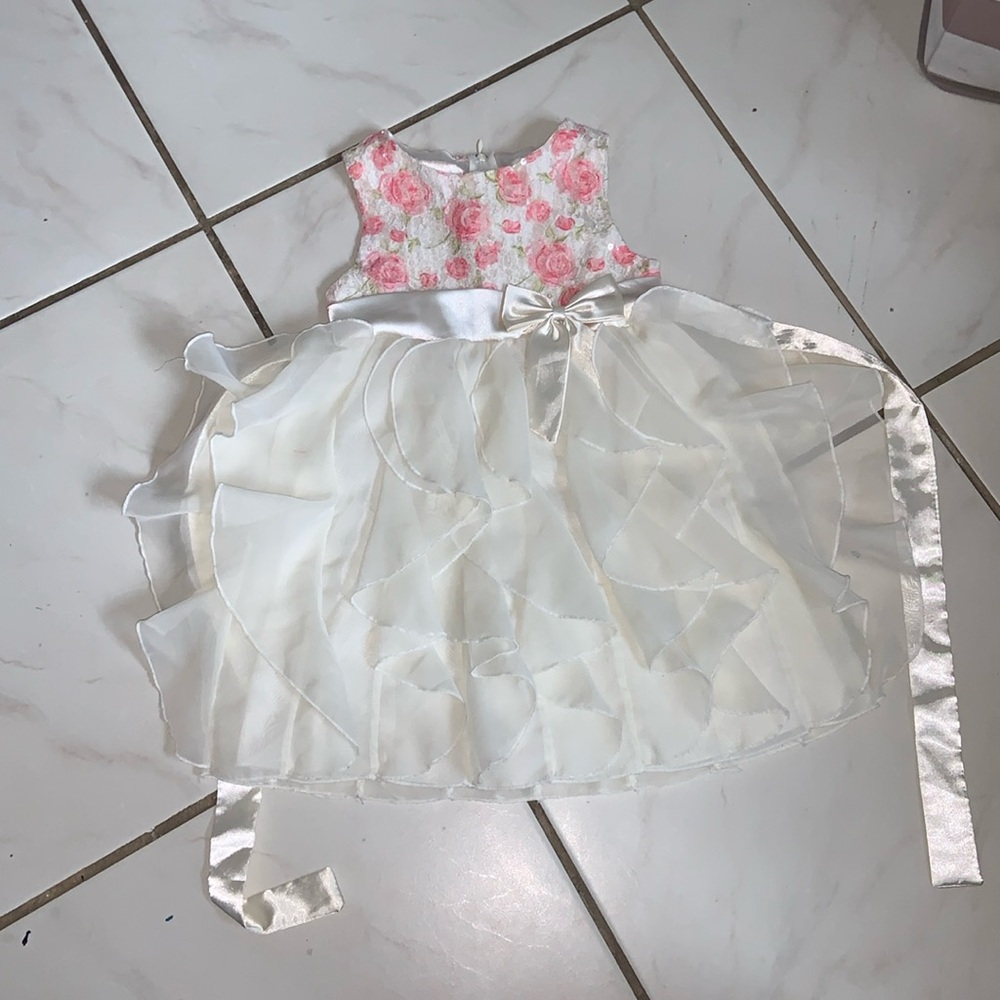 American Princess Brand Girls formal Floral dress